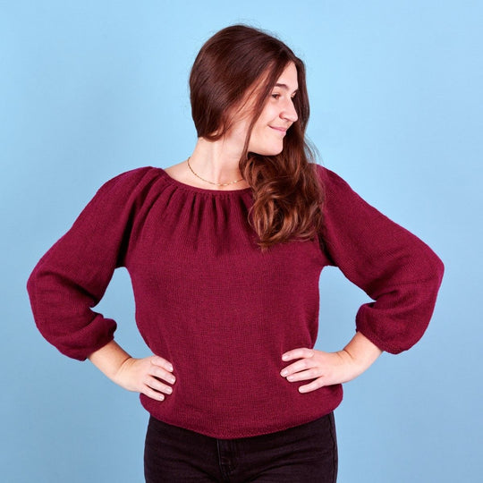 Fiona Bluse - Evergreen