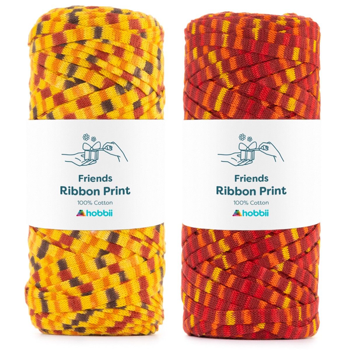 Friends Ribbon Print – Hobbii