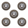 

Pearl Buttons - 15 mm - 5 pcs - Go Handmade
1