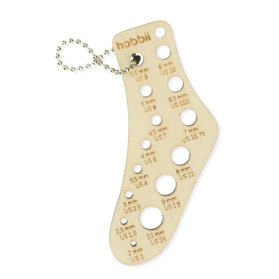 

Strikkepinnemåler Nøkkelring - Sokk - Hobbii
1