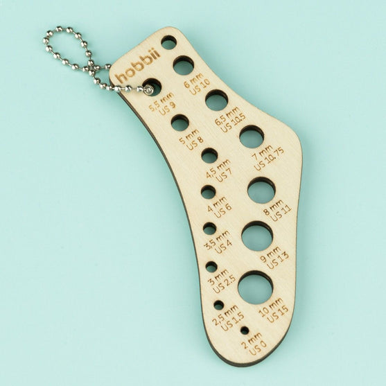 

Strikkepinnemåler Nøkkelring - Sokk - Hobbii
5