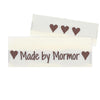 

10 Labels - Made by Mormor - 5 cm - Sandfarget - Go Handmade
1