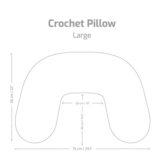 

Crochet Pillow Deluxe - Hobbii
13