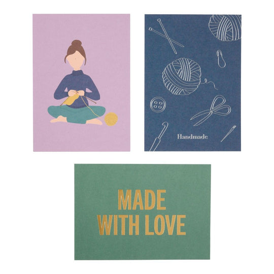 Postkort - Made With Love - Hobbii
