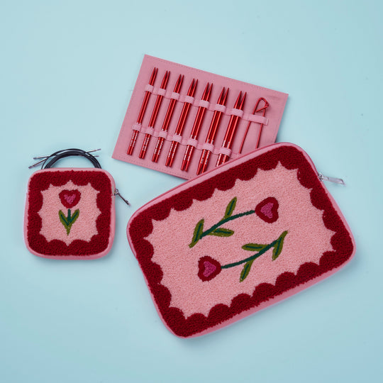 Stellar Utskiftbart Rundpinnesett – Carnelian (Limited edition) - Hobbii