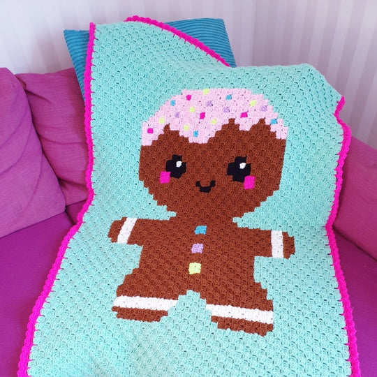 Kawaii Pepperkakemann - Teppe