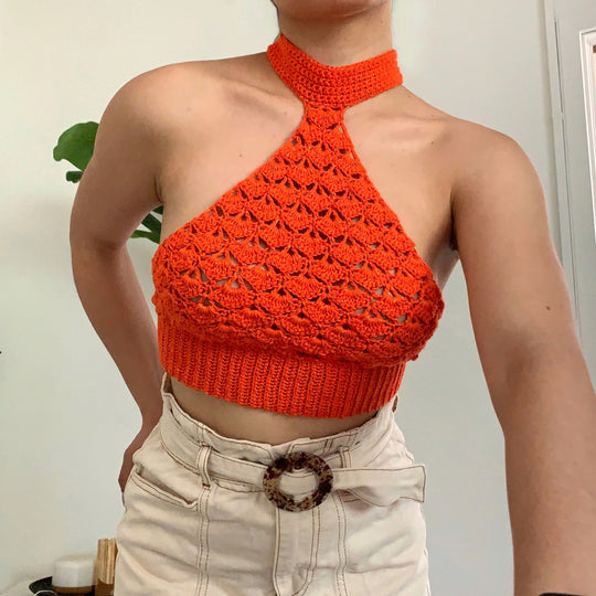 Norma Jeane - Halterneck-topp