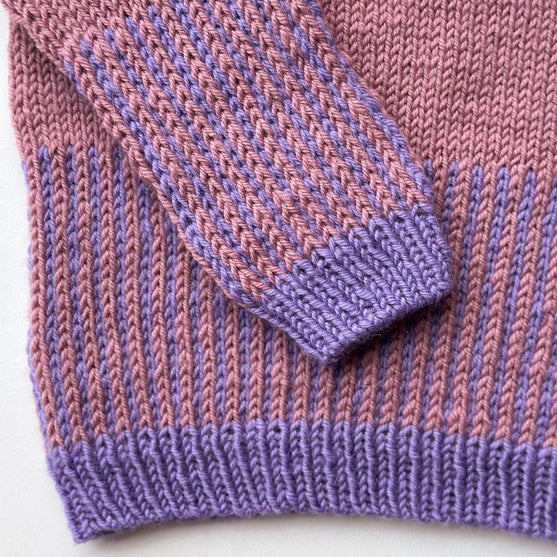 

Easy Colour Mix Sweater Junior - Genser
6