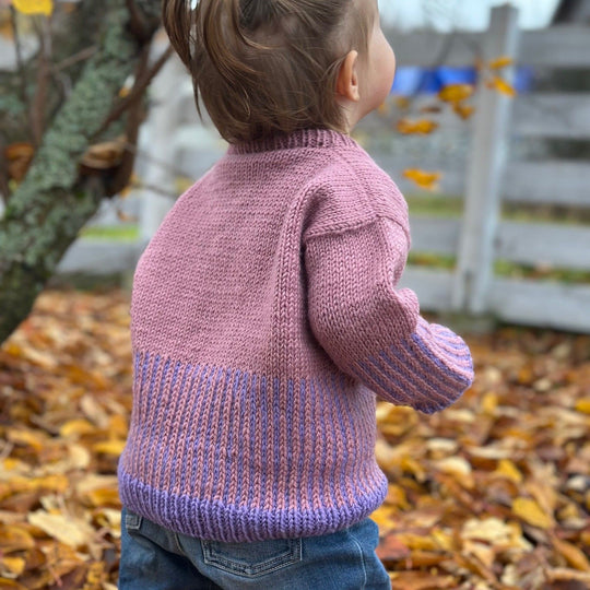 Easy Colour Mix Sweater Junior - Genser