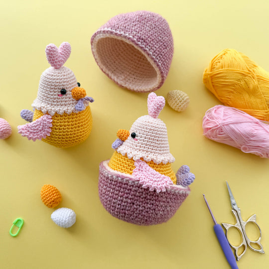 Påskekylling - Overraskelsesegg