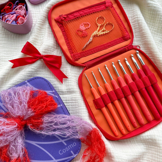 

Easy Touch Heklenålsett - Berry - 9 størrelser - Hobbii
10