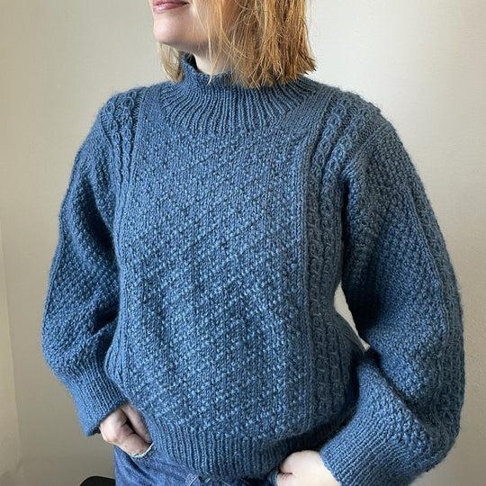 Diamond Structure Sweater - Genser