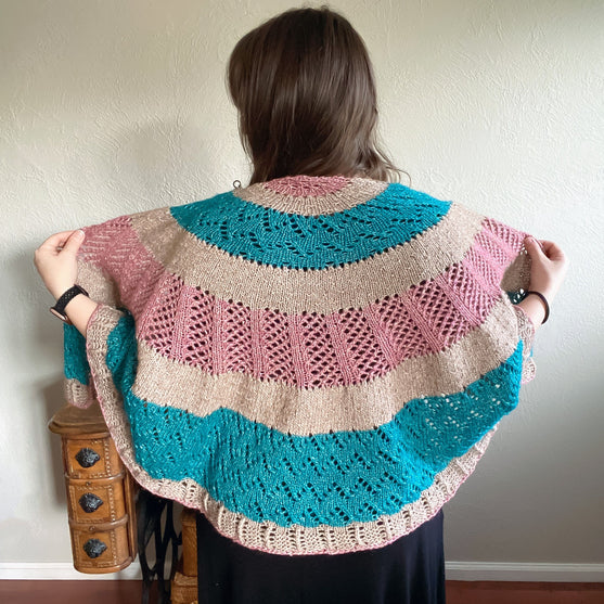 

Desert Bloom - Shawl
1
