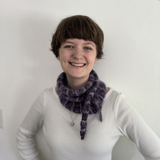 

Frosted Violets - Sjal
1