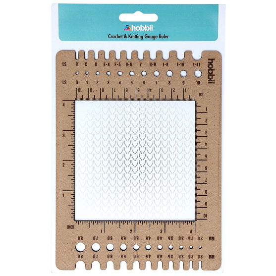 

Heklenål- og Strikkepinnemåler - Hobbii
2