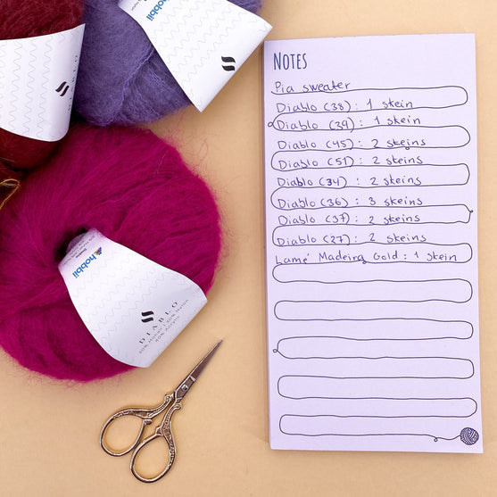 

Notatblokk - Yarn Ball - Hobbii
2