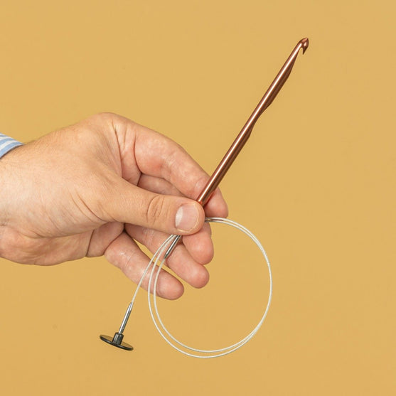 

Utskiftbart Afghan/Tunesisk Heklenålsett - Hobbii X TL Yarn Crafts
4