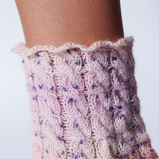 

Strømper med Flettinger
4