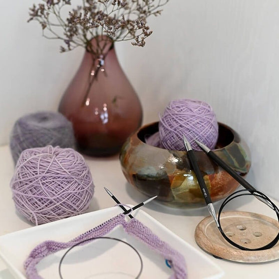 

Karbonz Rundpinne - KnitPro
5