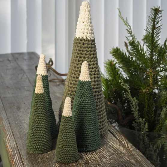 

Kjegleformede figurer - Julepynt
2