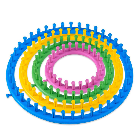 Strikkeringsett - 4 størrelser - Hobbii