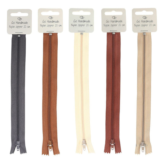 Nylon Glidelås - Go Handmade