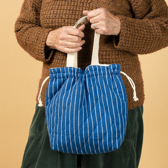 

Quiltet Projektveske m. Snørelukning - Hobbii
5