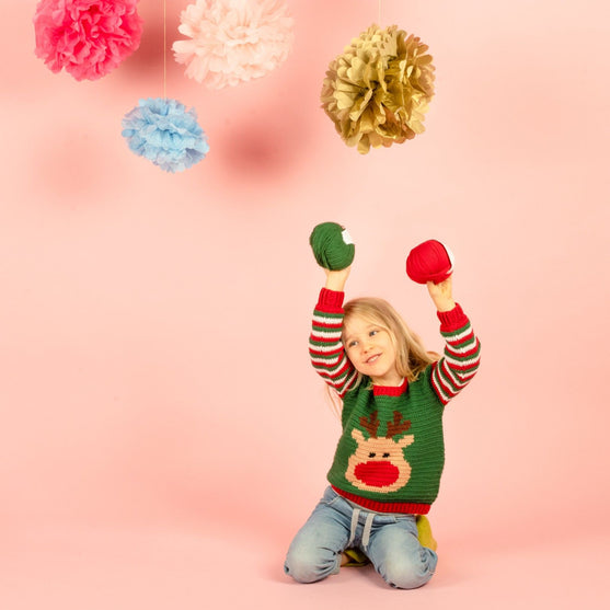 

Reindeer - Kids sweater
3