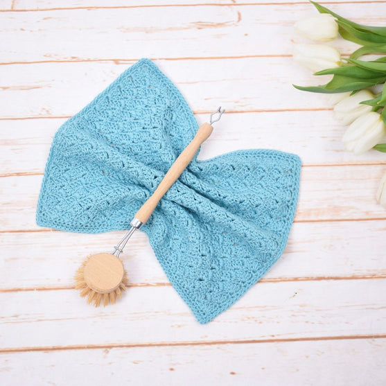 

Side by Side – Heklet kjøkkenklut
6