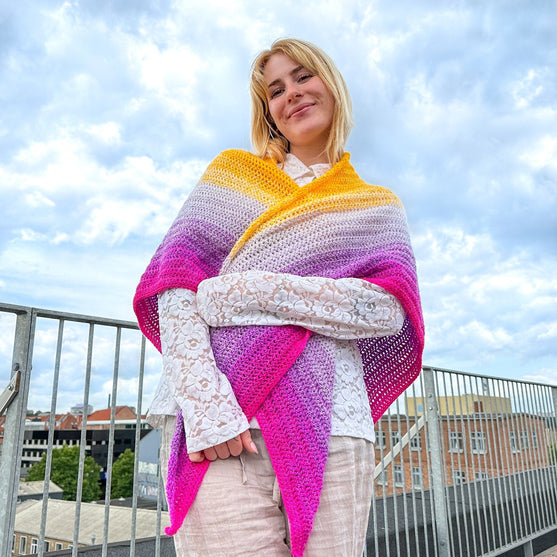 

Simple Lines Alpaca - Sjal
6