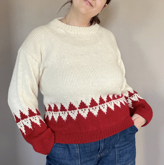 Easy Santa Sweater Woman - Genser