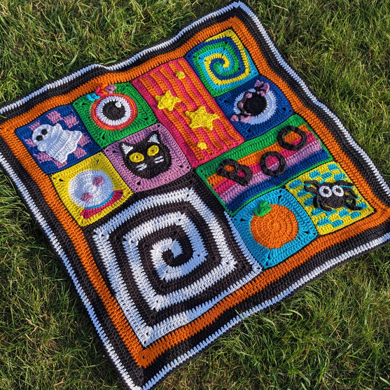

Baby Boo Blanket - Halloween Babyteppe
2