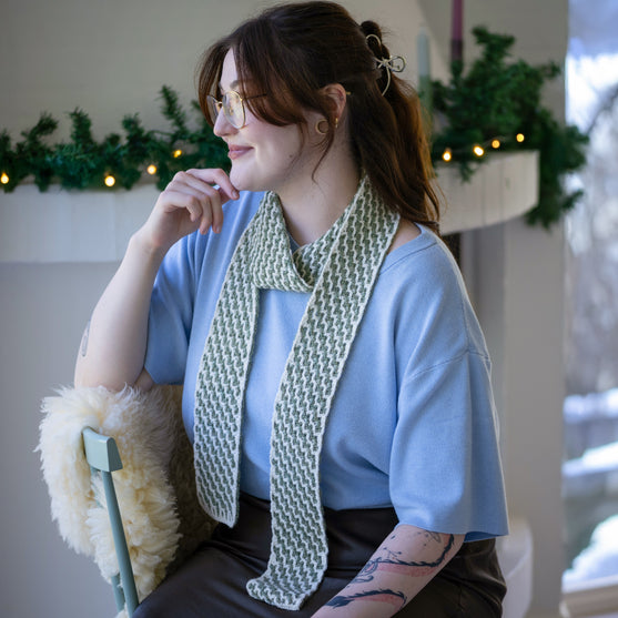 

1. søndag i advent - Hekling - Steppingstone - Skjerf
1