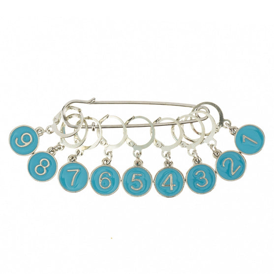 

Stitch Markers w/Numbers and a Shawl Needle - Hobbii
1