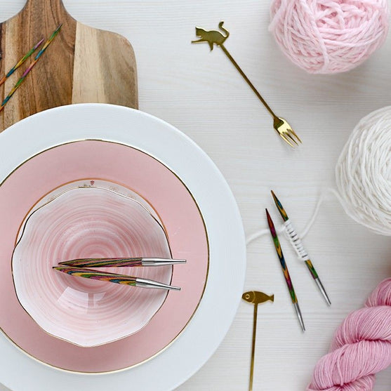 

Symfonie Utskiftbare Rundpinner i Bjørk - KnitPro
7