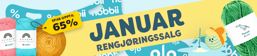 Januar rengjøringssalg